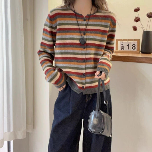 Fashionable Stylish Versatile Sweater Coat Tide