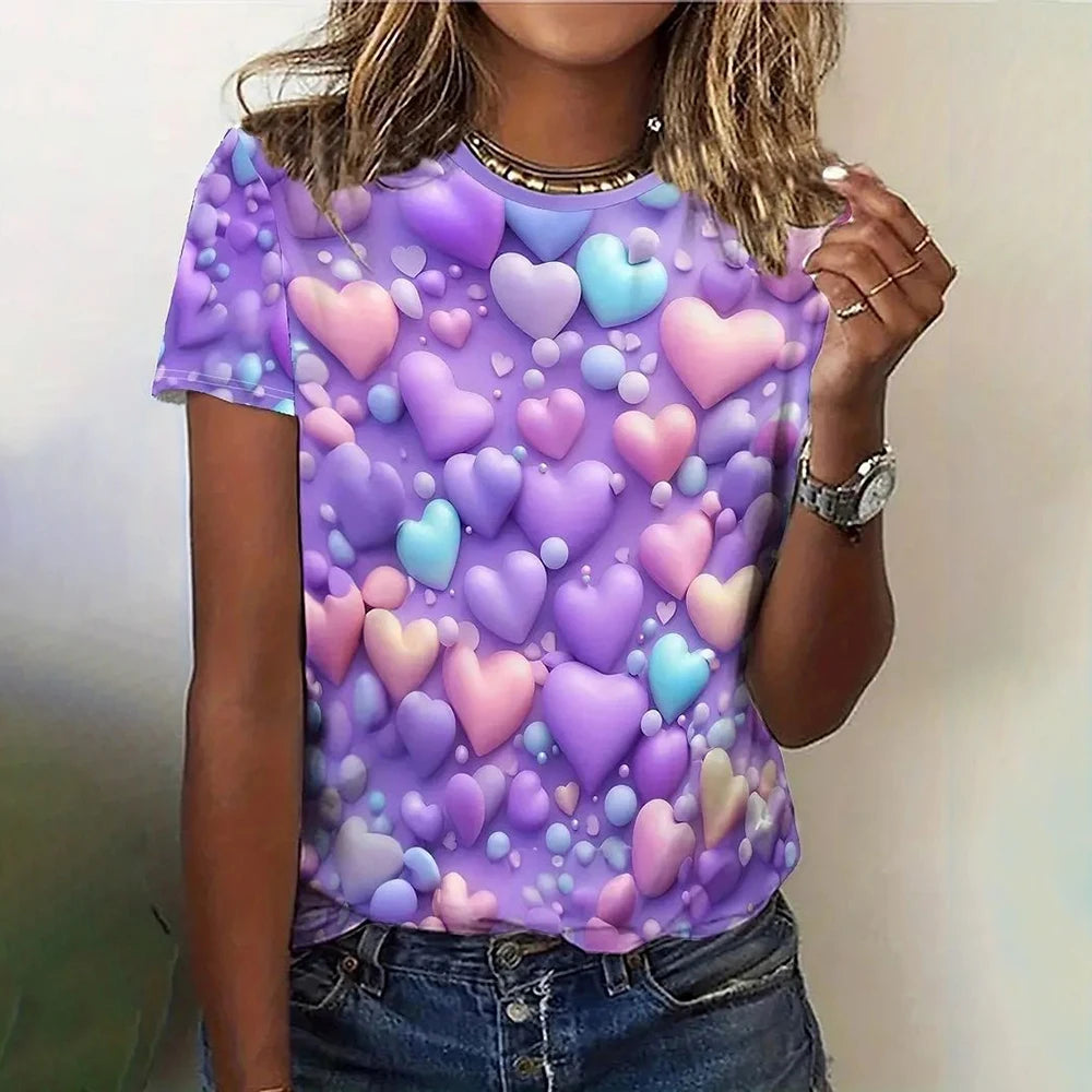 Summer Vibes Women's Printed Tee