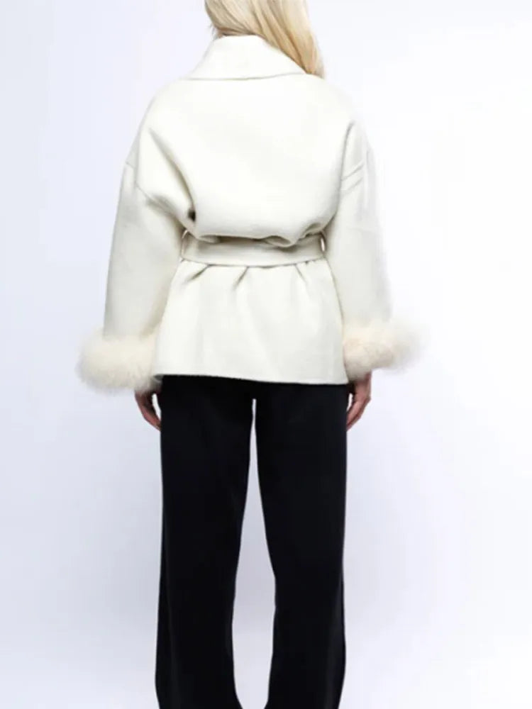 Chic Winter Faux Fur Coat
