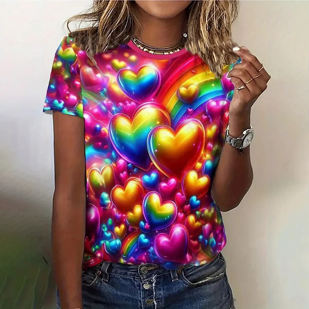 Summer Vibes Women's Printed Tee
