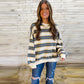 Pullover Sweatshirt Printed Long-sleeved Top Women