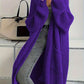 Idle Style Loose Thick Knitted Coat For Women