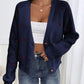 Women's Single-breasted V-neck Sweater Cardigan