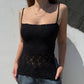 Fashion Street Slim Fit Breathable Versatile Personality Camisole Solid Color Vest