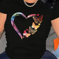 European And American Valentine's Day Love Round Neck Women's Top
