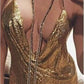 Ladies Sequined Party Dress