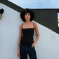 Fashion Street Slim Fit Breathable Versatile Personality Camisole Solid Color Vest
