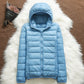Lightweight Down Jacket Women's Hooded Short Slim-fit Lightweight Jacket