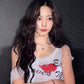 Women's Oblique Shoulder Strap Light Summer Vest Top