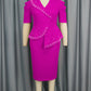 Ruffled Belly Covering Slimming Advanced Dress