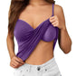 Women's Beauty Back Wireless One-piece Padded Strap Vest Bottoming Shirt