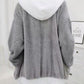 Women's Casual Multicolor Double-sided Plush Zipper Plush Coat