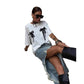 Millennium Bowknot Short-sleeved T-shirt Women's Lace Stitching