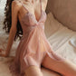 Women's Sleepwear Lace Transparent Suspender