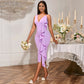 Women's Clothing Sexy V-neck Strap Dress