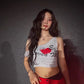 Women's Oblique Shoulder Strap Light Summer Vest Top