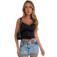 Women's Cropped Hollow Sexy Adjustable Shoulder Strap Vest
