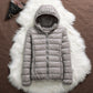 Lightweight Down Jacket Women's Hooded Short Slim-fit Lightweight Jacket