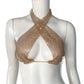 Top Metal Tied Spaghetti Strap