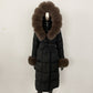 Thickened Long Section White Goose Down Slim Fit Women's Coat