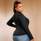 Slim Fit Slimming High Collar Inner Wear Blouse