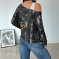 Women's Fake Two-piece Shoulder T-shirt