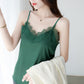 Eyelash Lace Camisole Women's Silk Satin Top
