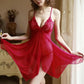 Women's Sleepwear Lace Transparent Suspender