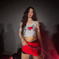 Women's Oblique Shoulder Strap Light Summer Vest Top