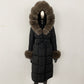 Thickened Long Section White Goose Down Slim Fit Women's Coat