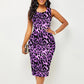 Chic Leopard Party Dress