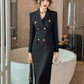 Elegant Black Pencil Dress