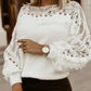Celmia Elegant Lantern Sleeve Tunic