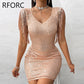 Starlight Tassel Mini Party Dress