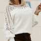 Celmia Elegant Lantern Sleeve Tunic