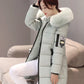 Elegant Women's Winter Parka Jacket