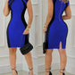 Summer Vintage Bodycon Midi Dress